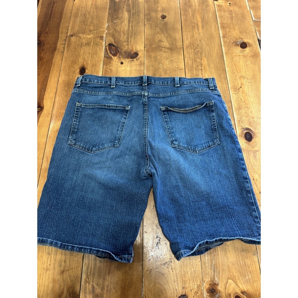 St. John's Bay Shorts‎ Men's Blue Size 40 Denim Comfort Stretch